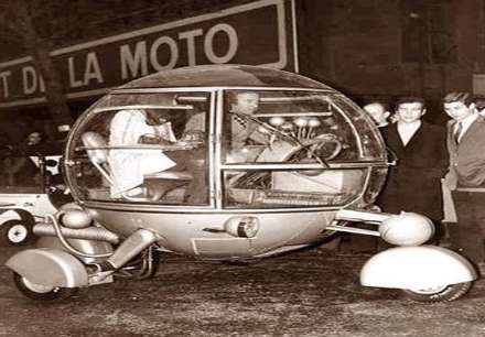 عجیب‌ترین وسایل نقلیه قدیمی