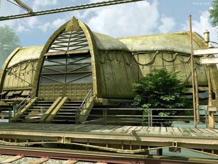 خانه ای روی آب