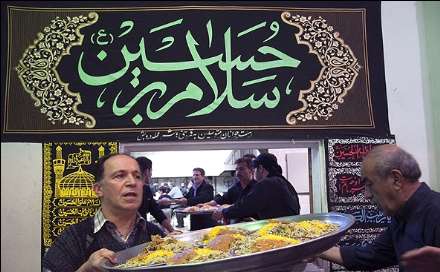 تهیه و توزیع غذای نذری