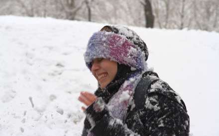 برف بازی با طعم نشاط