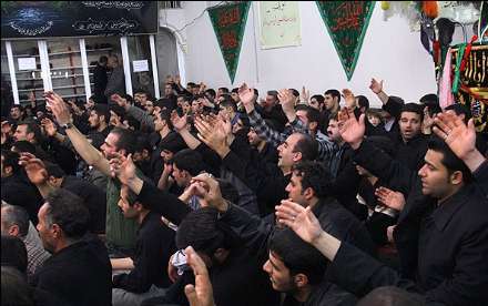 آئین سنتی طشت گذاری در زنجان