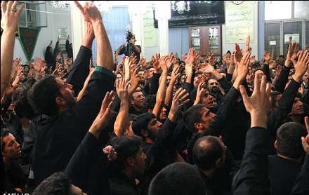 آئین سنتی طشت گذاری در زنجان