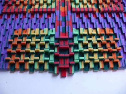 ساخت تابلو فرش های جالب با مواد مختلف