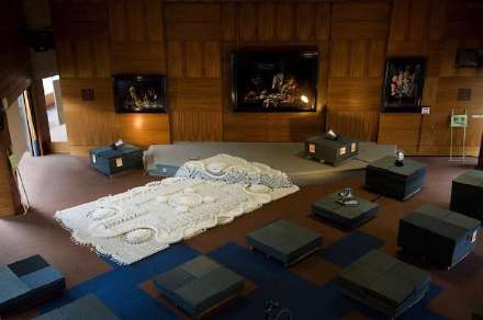 ساخت تابلو فرش های جالب با مواد مختلف