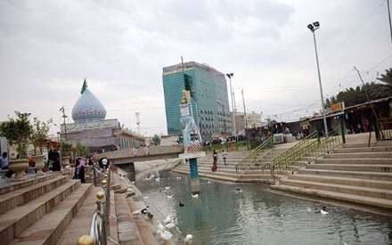 گزارش تصویری ازمقام صاحب‌الزمان(عج) در کربلا