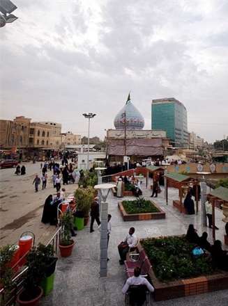 گزارش تصویری ازمقام صاحب‌الزمان(عج) در کربلا
