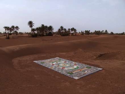 ساخت تابلو فرش های جالب با مواد مختلف