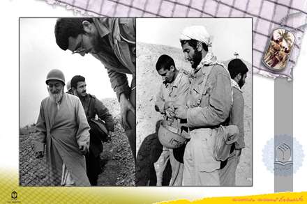 حضور روحانيون در جبهه ها