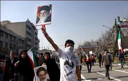 گزارش تصویری راهپیمایی یوم الله 22 بهمن در تهران