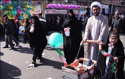 گزارش تصویری راهپیمایی یوم الله 22 بهمن در تهران