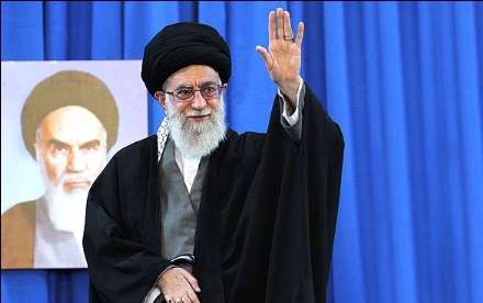 اجتماع زائران حرم رضوی با حضور رهبر معظم انقلاب