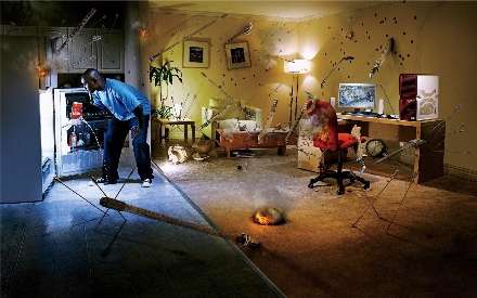 خانه ی شلوغ