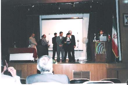 مرحوم محمد شیرعلی شهرضا بهترین پژوهشگر کارشناسی انجمن رمز ایران