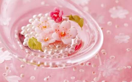 پس زمینه صورتی