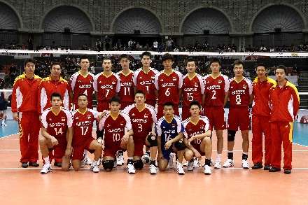 تصويري از تيم ملي واليبال چين