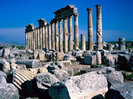 گنجینه شهر آپامه آ در سوریه