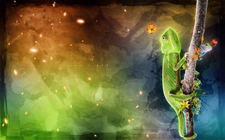 آفتاب پرست سبز