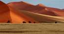 تپه های شن و ماسه در نامیبیا