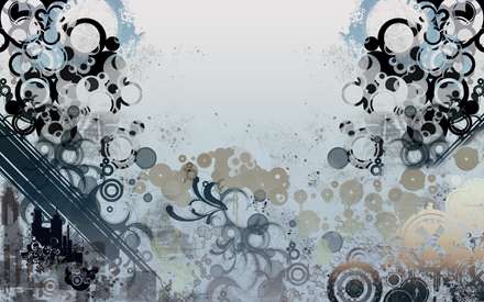 کاغذ دیواری شلوغ