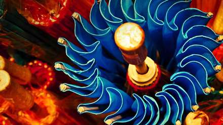 نمایی متفاوت از یک چتر