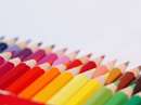 مداد رنگی هایی با رنگهای شاد