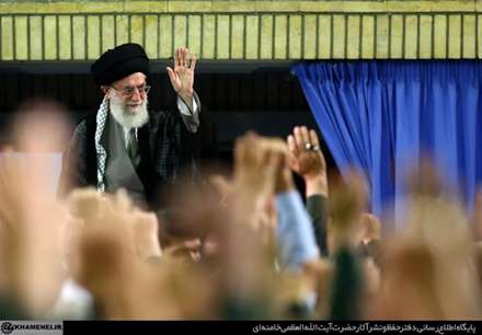 دیدار مقام معظم معظم رهبری (مدظله العالی) با فرماندهان سپاه پاسداران انقلاب اسلامی