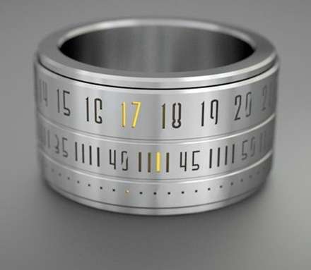 حلقه اي كه زمان را به شما نشان ميدهد