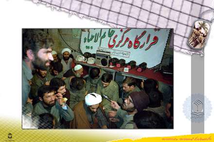 حضور روحانیون رزمنده در جبهه جنگ