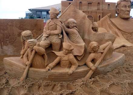 مجسمه های شنی شگفت انگیز