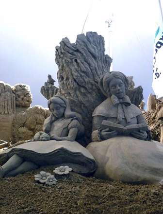 مجسمه های شنی شگفت انگیز
