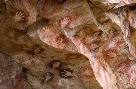 غار دست در آرژانتین