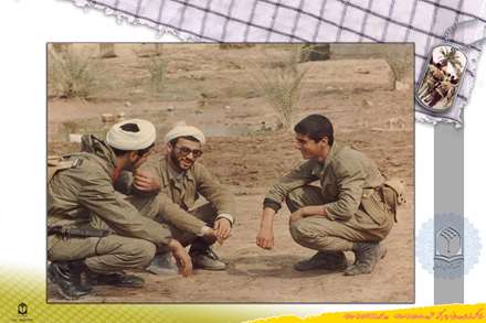 حضور روحانیون رزمنده در جبهه جنگ