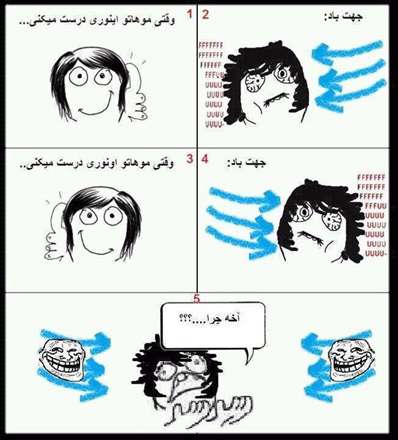 جهت وزش باد