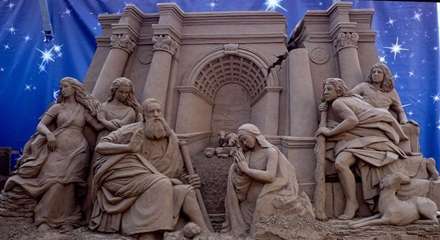 مجسمه های شنی شگفت انگیز