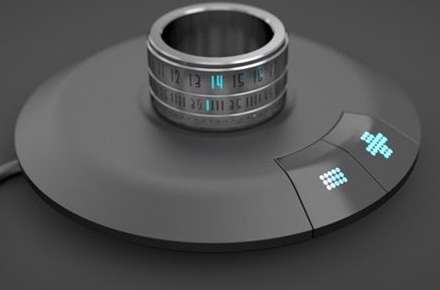 حلقه اي كه زمان را به شما نشان ميدهد