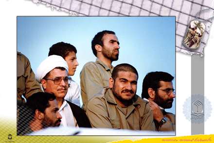 حضور آقای هاشمی رفسنجانی در جمع رزمندگان