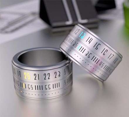 حلقه اي كه زمان را به شما نشان ميدهد