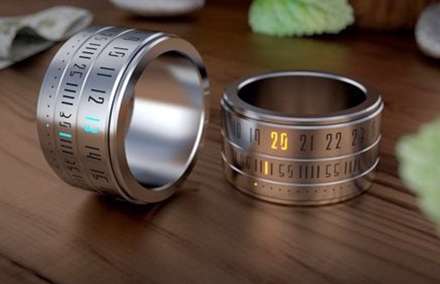 حلقه اي كه زمان را به شما نشان ميدهد