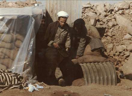 حضور روحانیون رزمنده در جبهه جنگ