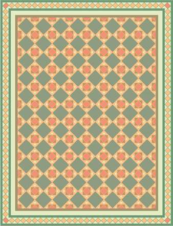 طرح اسلیمی اشکال هندسی