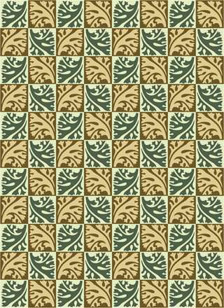 طرح اسلیمی مربع منقش