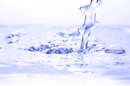 ریزش آب شکل گرفته در آب