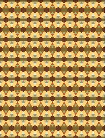 طرح اسلیمی اشکال هندسی