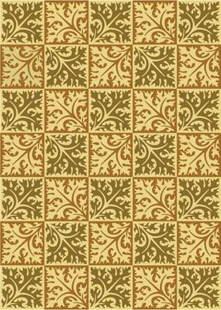 طرح اسلیمی مربع منقش