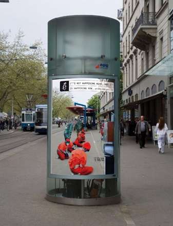 پنل های تبلیغاتی سازمان ملل در سوئیس