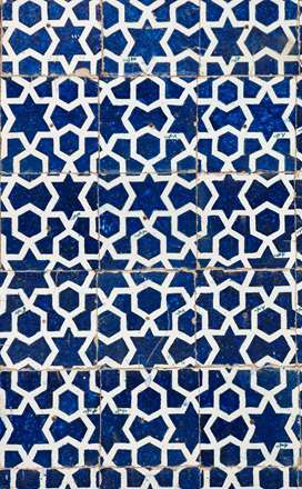 طراحی کاشی مسجد