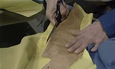 الگوی اولیه یقه