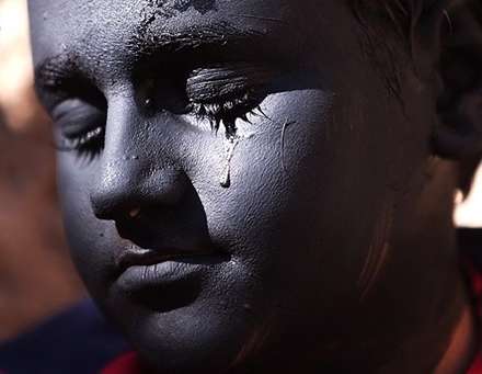 آئین عزاداری خیمه کوبی نوش آباد کاشان