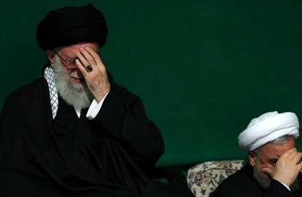 اولین شب عزاداری در محضر رهبر انقلاب