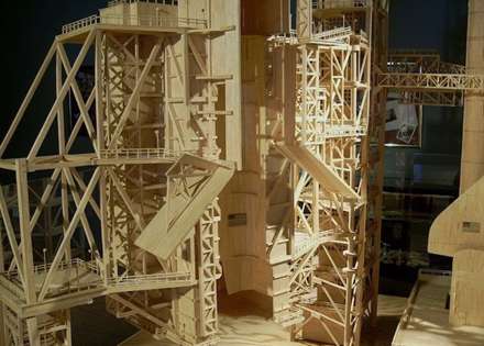 مجسمه های خارق العاده با چوب کبریت